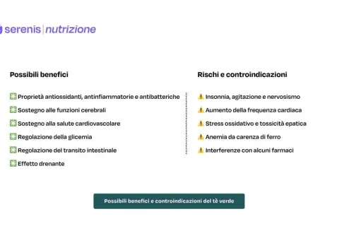 Tè verde: benefici per il transito intestinale, proprietà antiossidanti e antinfiammatorie. Elenco rischi e controindicazioni.