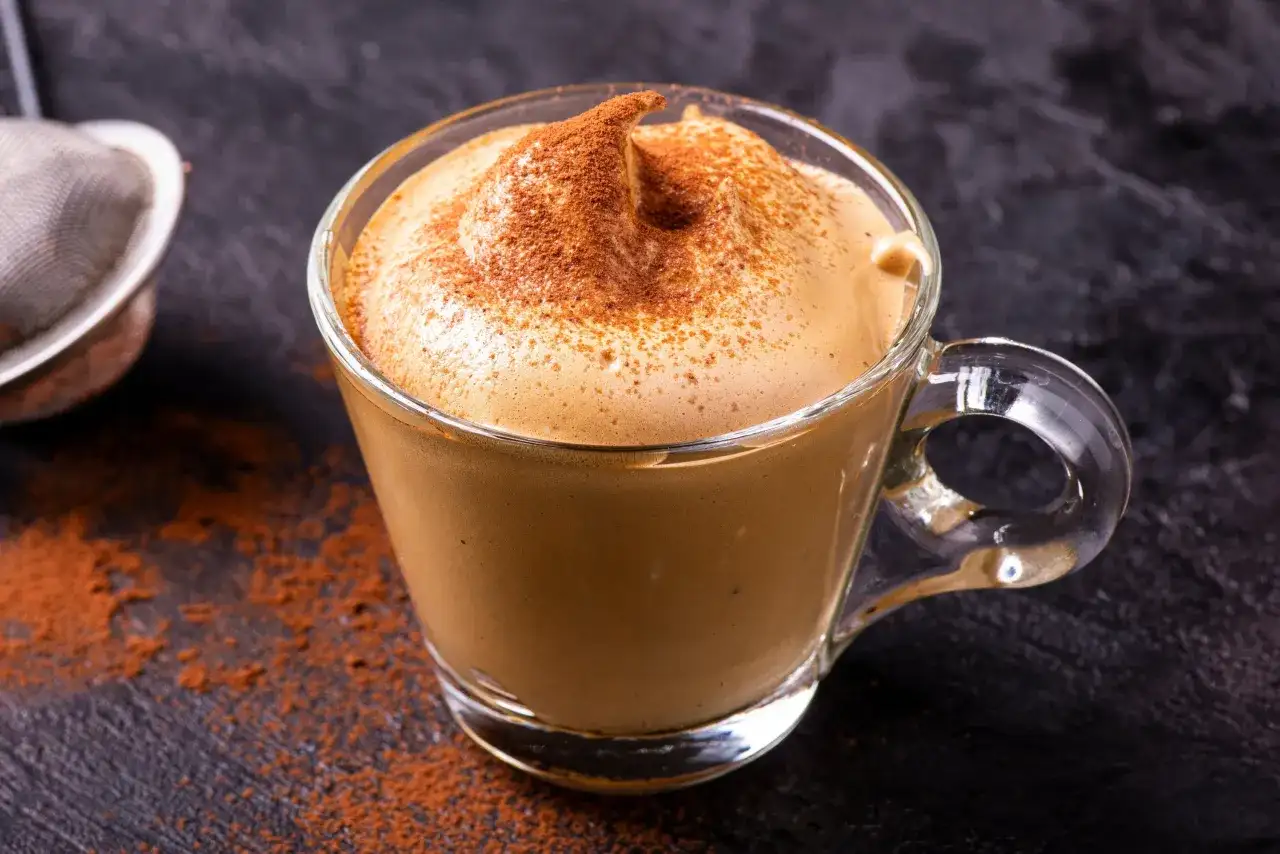 Crema al caffè fatta in casa, fredda e vellutata
