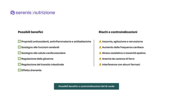 Tè verde: benefici per il transito intestinale, proprietà antiossidanti e antinfiammatorie. Elenco rischi e controindicazioni.